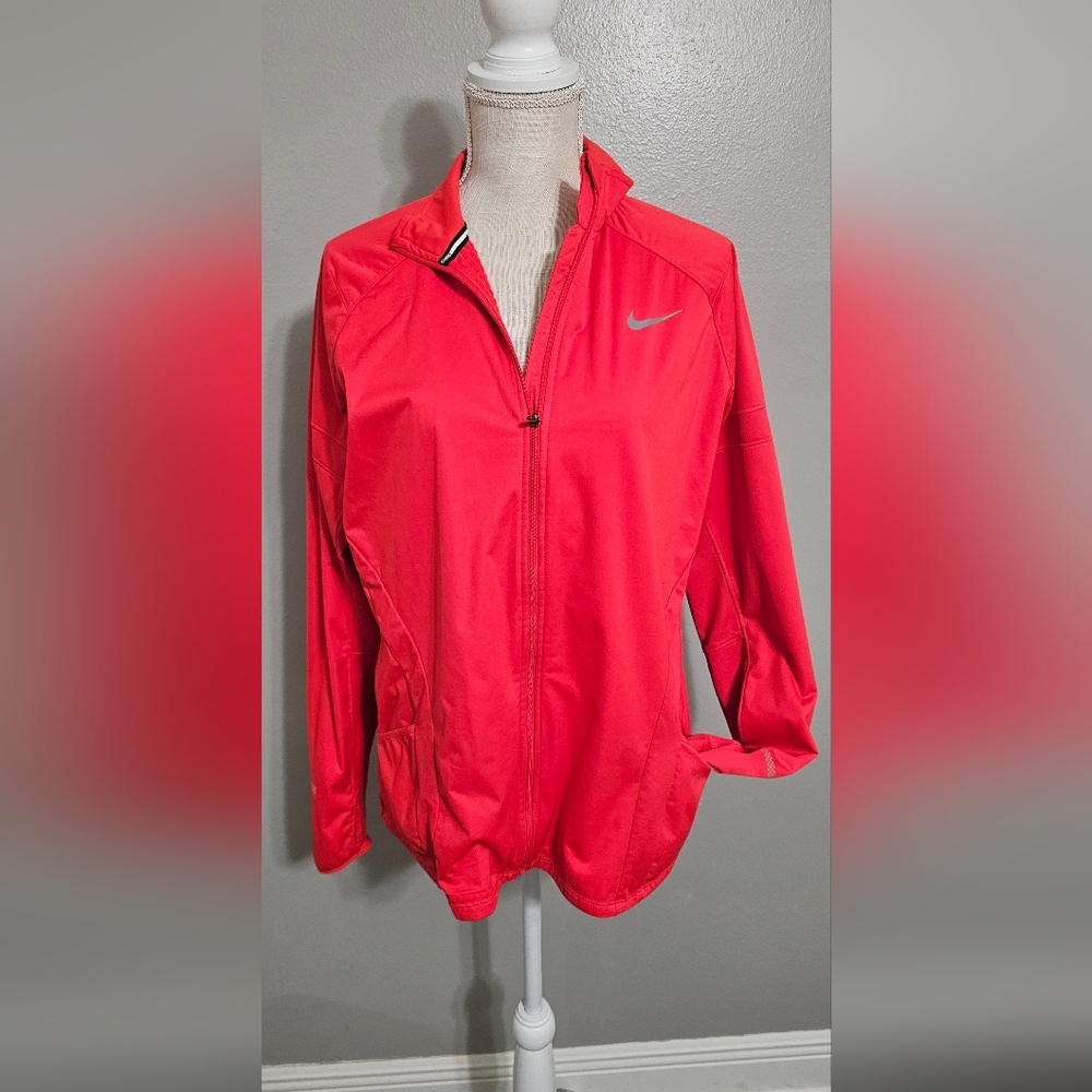 Nike Women's Vibrant Red Utility Jacket